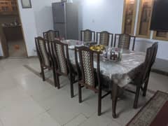 Hard Wood 8 seater Dining Table