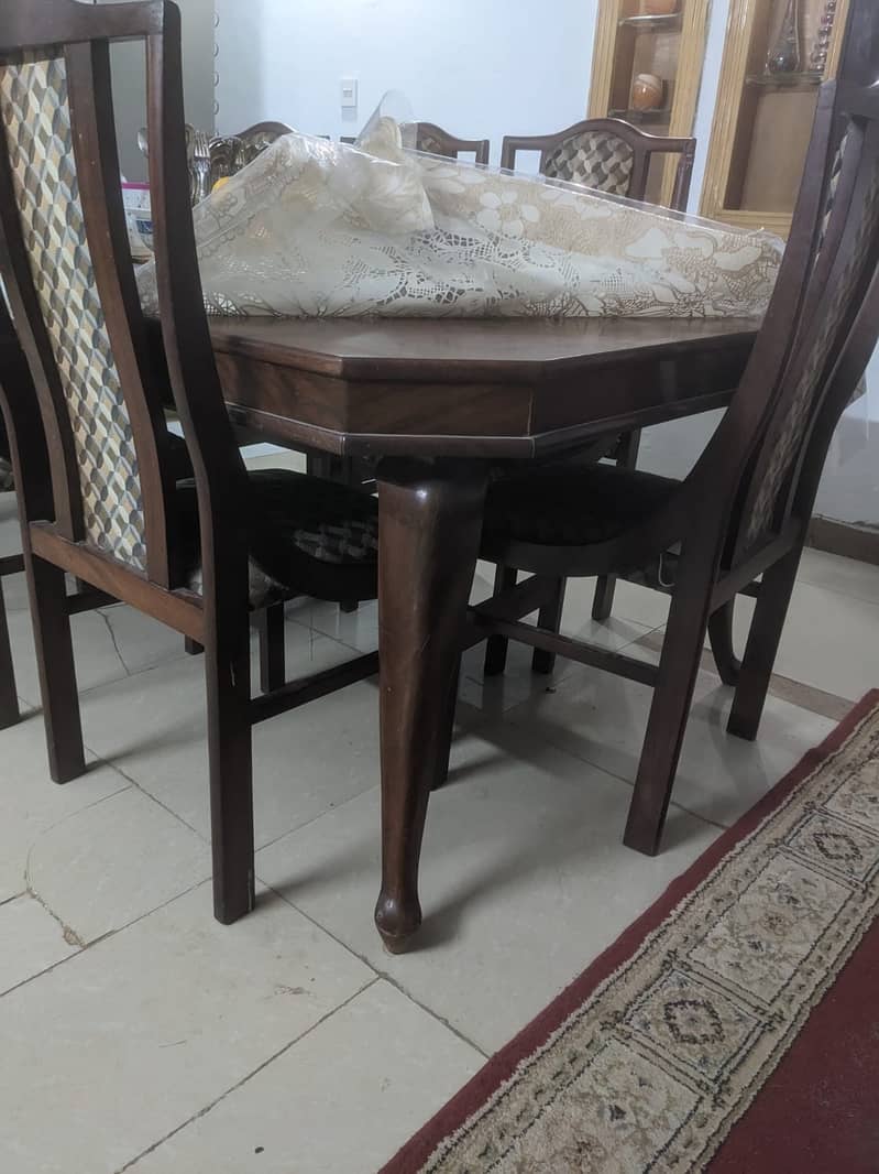 Hard Wood 8 seater Dining Table 3