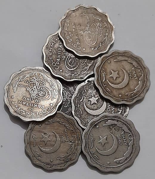 Pakistan,s Different Antique Coins And Notes with Reasonable Price 0