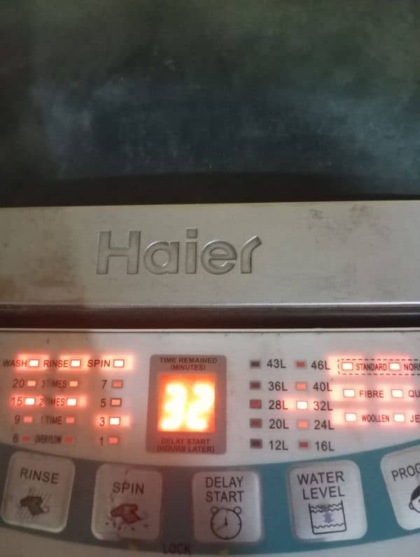 Haier automatic washing machine 3