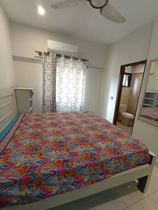 Two bedroom furnished flat available for Rent on daily bases in Dha phase 2 Islamabad 2