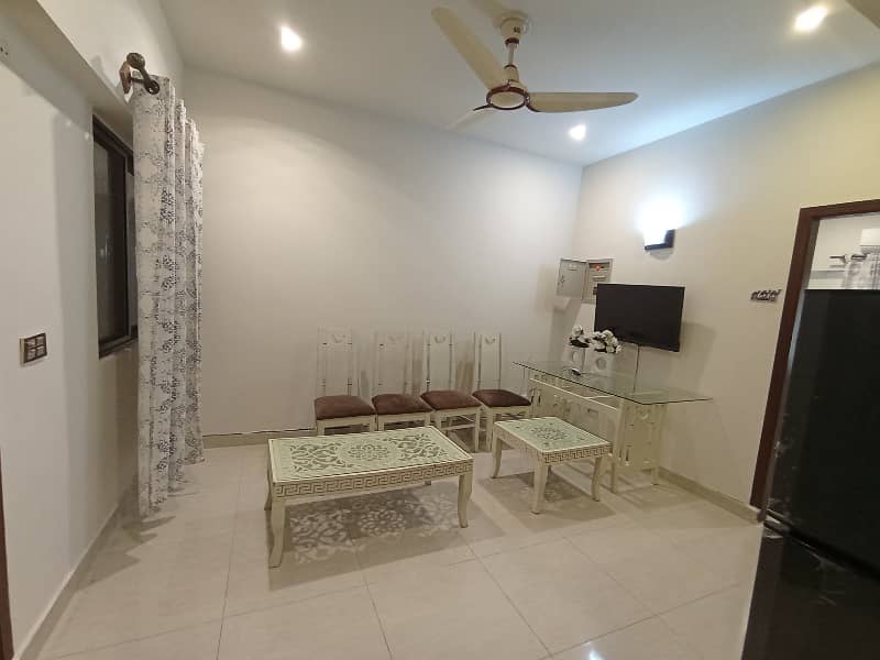 Two bedroom furnished flat available for Rent on daily bases in Dha phase 2 Islamabad 7