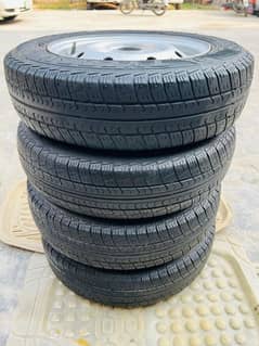 EURO COMPNY RIM TYRES URGENT SALE NEED MONEY SIZE 145/80/13