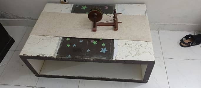 wood center table