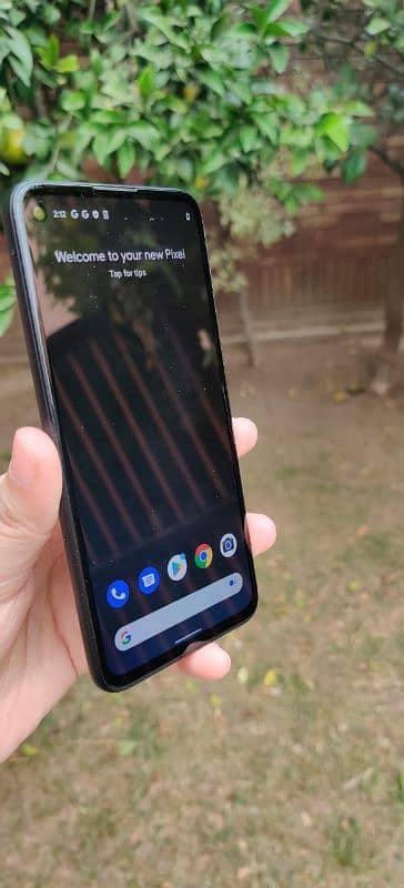 Google Pixel 4a4g. . . . . Dual sim approved. . . . water pack device 8