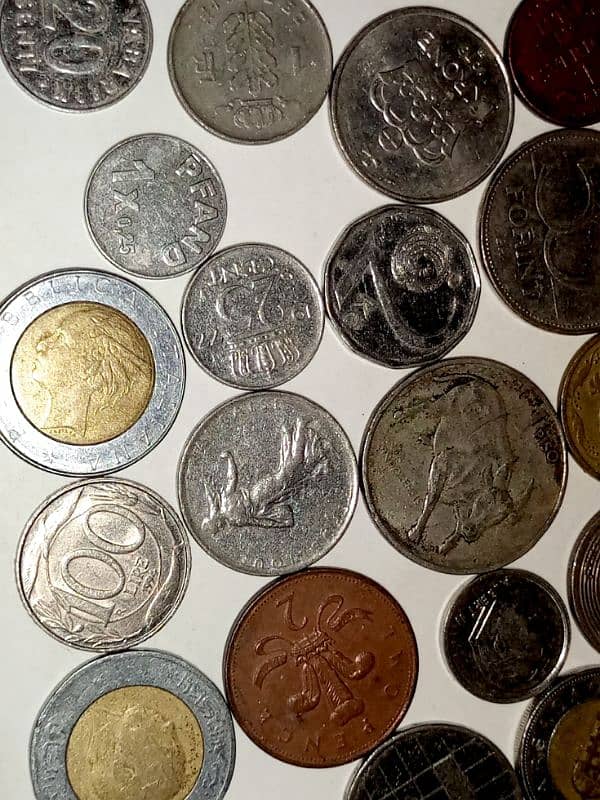 Antique 215 Foreign Coins Available. Complete List on Whatsapp 1