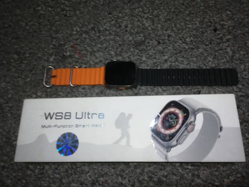 Ws8 ultra smartwatch with complete box 3