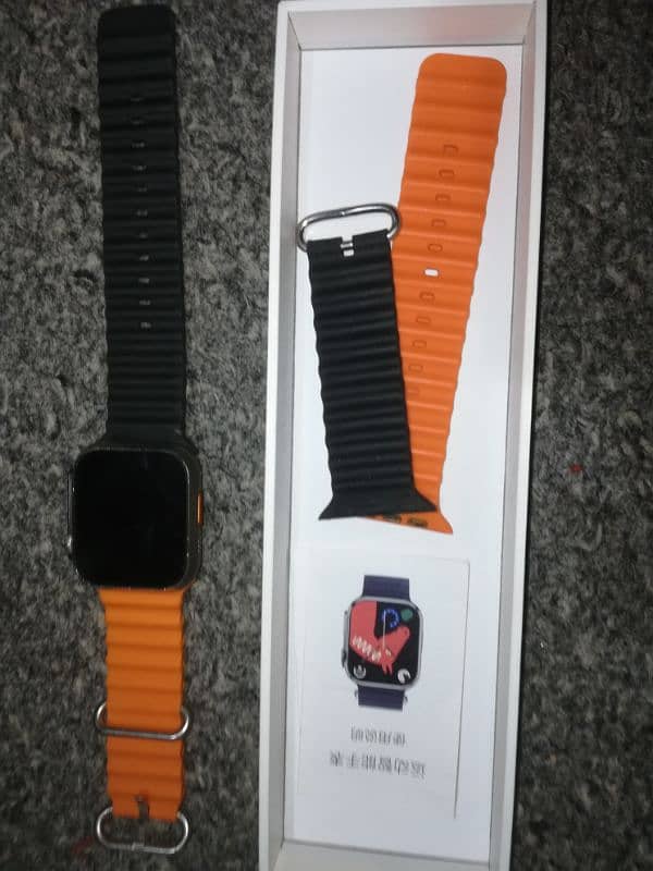 Ws8 ultra smartwatch with complete box 6