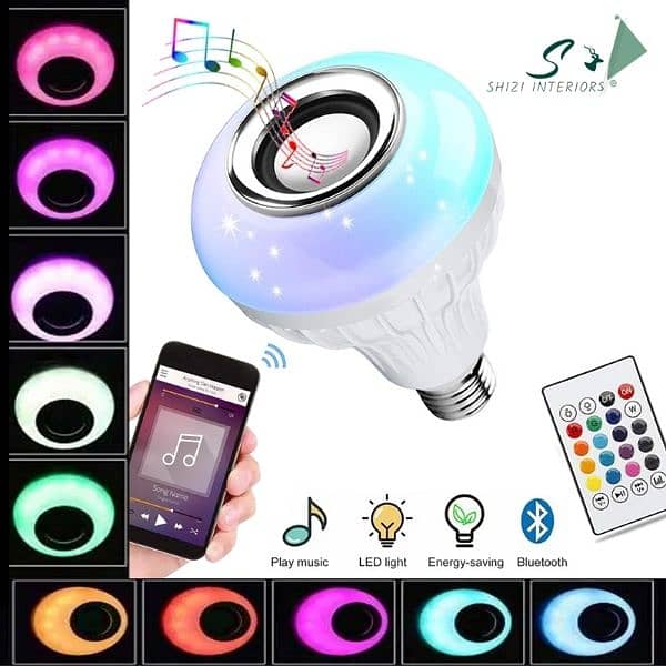 Bluetooth Speaker Bulb Smart 4