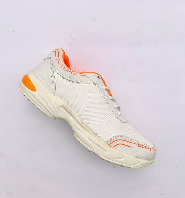 Men's leather synthetic trainers 1