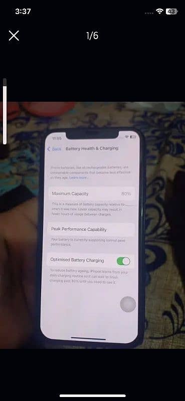 iphone x all okay good condition 3