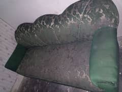 green sofa set with good condition