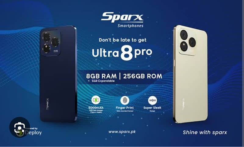 Sparx Ultra 8 Pro 8+5 Ram & 256 Rom 1