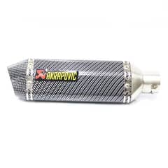 Universal Bike Exhaust Akrapovic Carbon Fiber