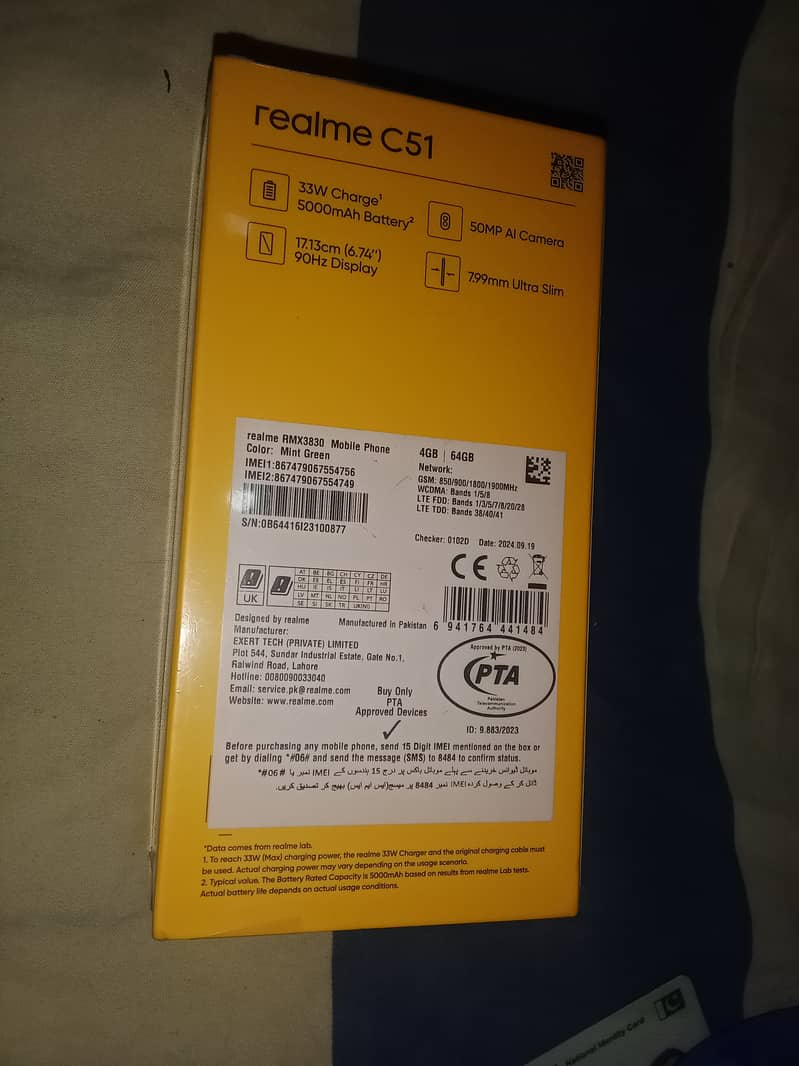 Price final ha model realme c51 2