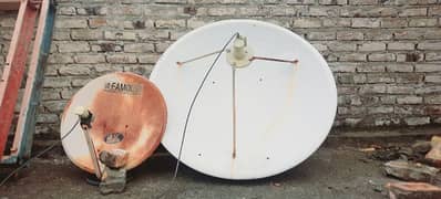 Dish antena with Reciver HD Quailty 5000+ channels