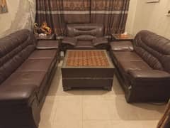 Sofa set and Tables