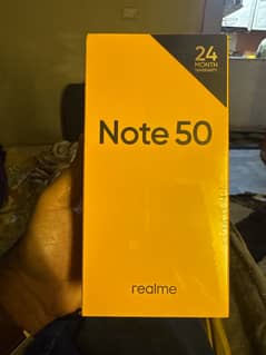 realme note 50 4gb 64gb box pack rapped pack