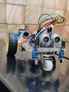 Arduino Based Line Following and Obstacle Avoiding Robot