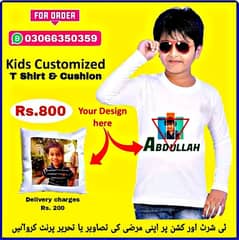 Customized T shirt