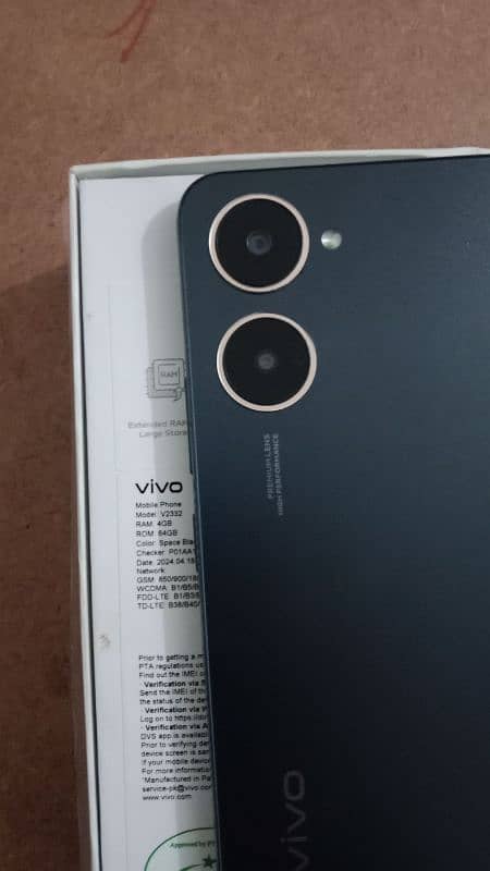 vivo y03 with official warranty 2