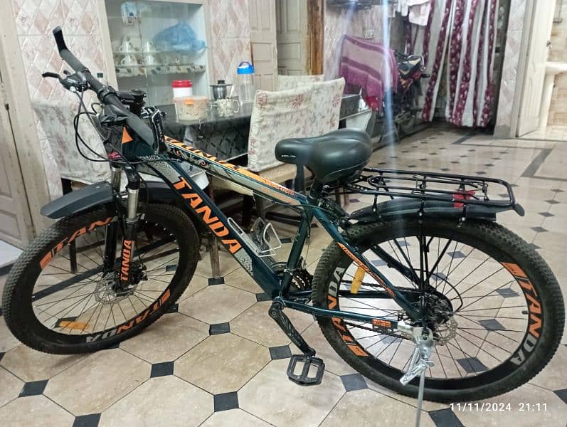 imported New Cycle TANDA Mountain Bike with Gears 0