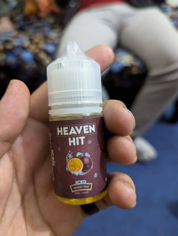 Heaven Hit Iced Passion Fruit - Premium Vape Juice 4