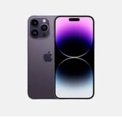 Iphone 14 pro max 128 purple 128gb pta