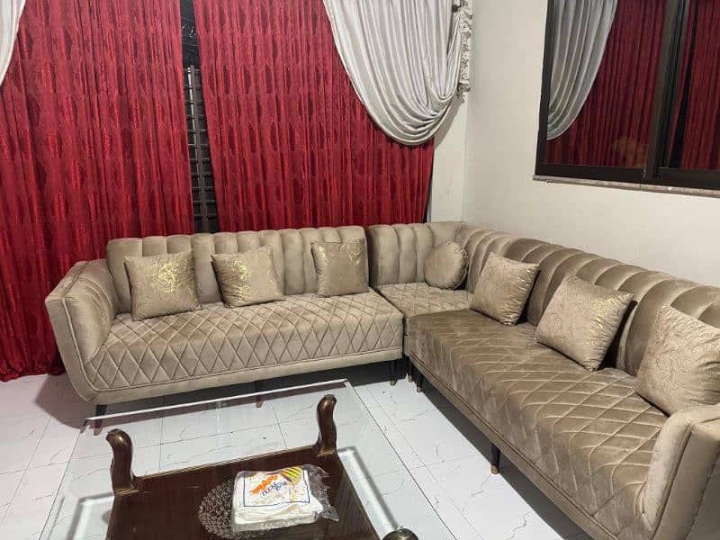 BRAND NEW SOFA SET L SHAPED 7 SEATER FOR SALE 2