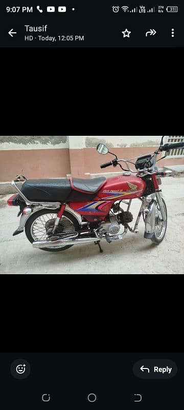 Honda CD 70 bike for sale 3