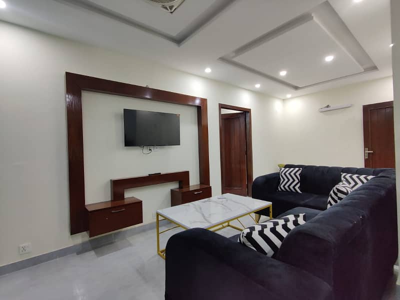 One Bed Furnished Brand New Apartment For Rent In Bahria Town, Lahore. 2