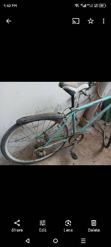 cycle for sale. slidely used . in Good condition. only 25000 0