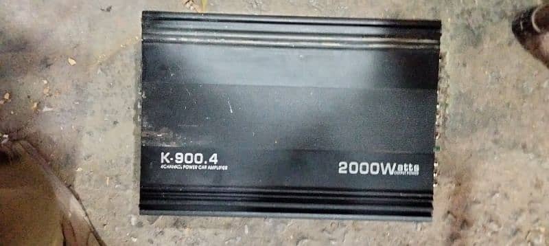 4 channel power car amplifier 2000 w atts output power k-900-4 0