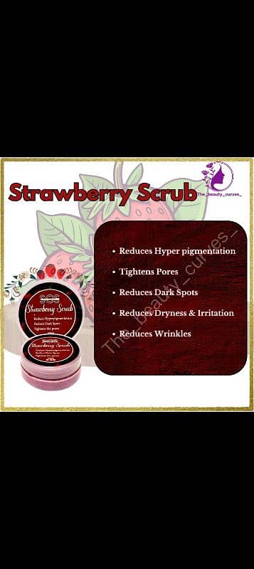 strawberry scrub 1