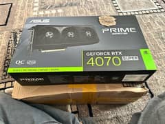 ASUS GEFORCE RTX 4070 SUPER OC 12GB PRIME