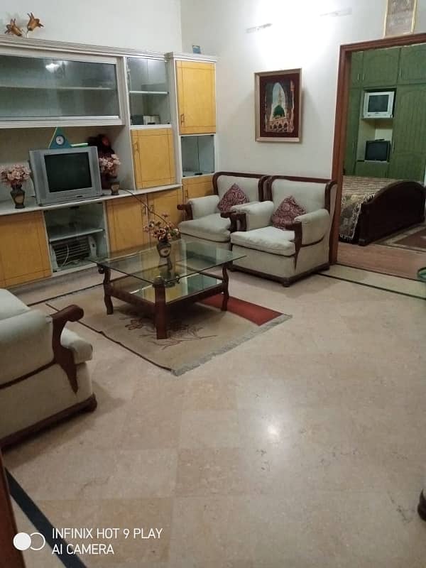 5 marla fully furnished upper portion for rent in johar town phase 2 5