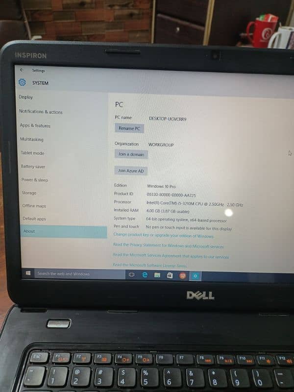 Dell Leptop Core i5 3