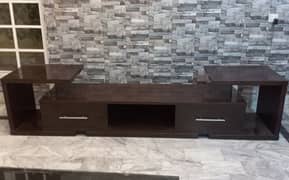 Modern TV console in good condition (03367372406) whtsapp contact