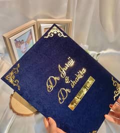 Luxury Nikkah Certificate Set