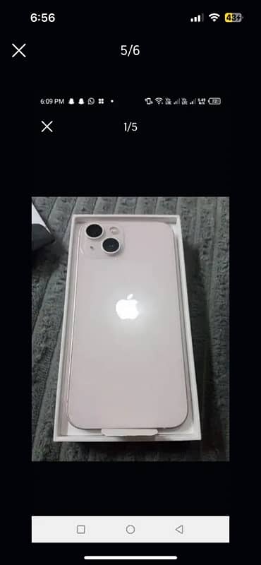 iphone 13 brand new condition PTA approved 10/10 jv and Pta approved 8