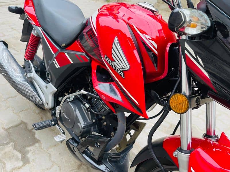 Honda CB 150 F 2023 punjab Reg (0322-3276769) 2