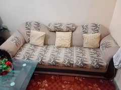 7 Seater Sofa Set And 3 tables