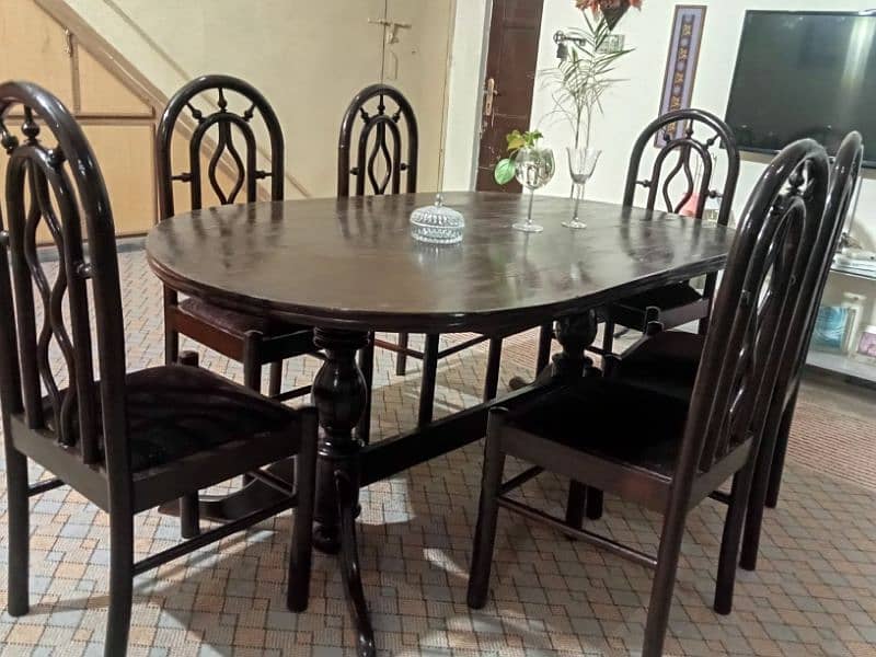 Dining Table & Chairs For Sale 1