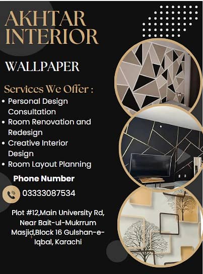 Wallpaper / 3D Wallpaper / Wall Home Decore 2