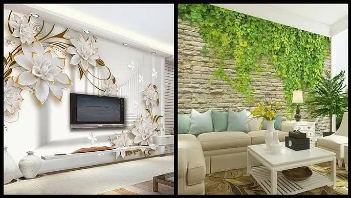 Wallpaper / 3D Wallpaper / Wall Home Decore 1