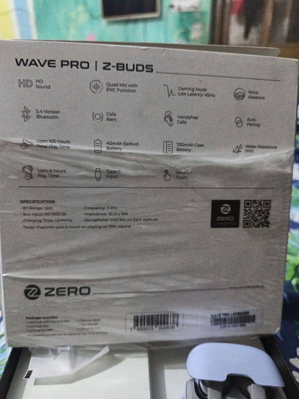 zero lifestyle wave pro Z buds 1