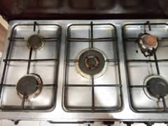 5 Burners Cooking range for sale