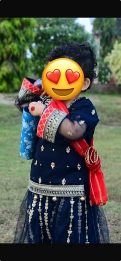 baby lehnga kurti