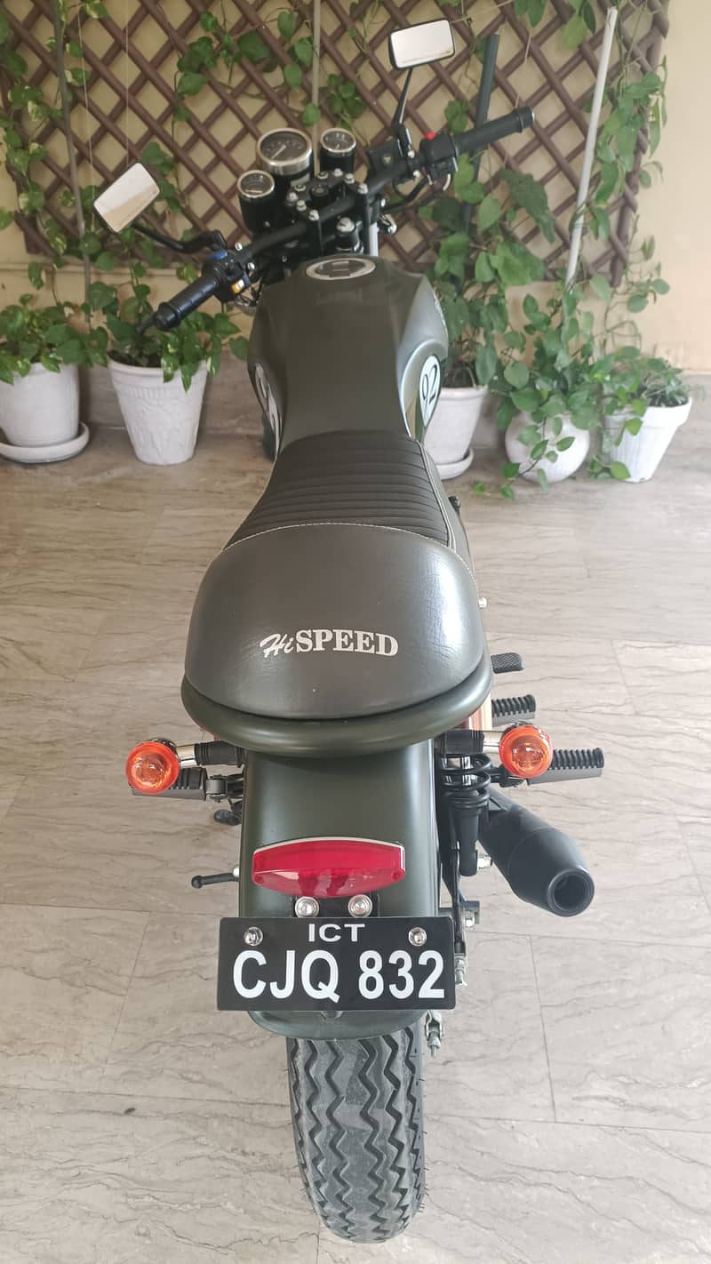 Hi speed infinity 150 2023 model Islamabad number 4