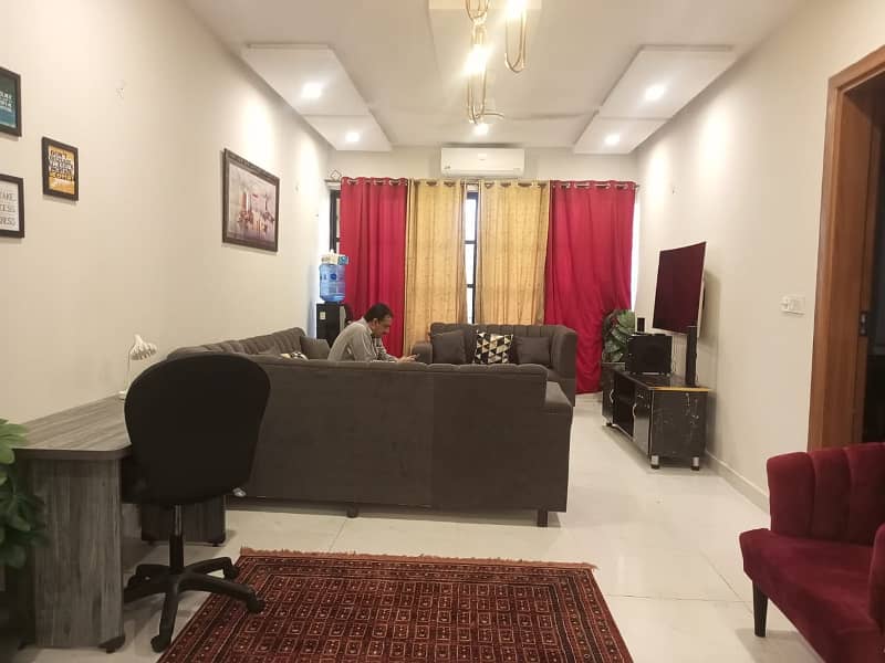 Fully furnished apartment available for rent in bahria enclave Islamabad 6